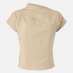 Modern Citizen Kenny Blouse Asymmetric Cap sleeves Pull on Size  M